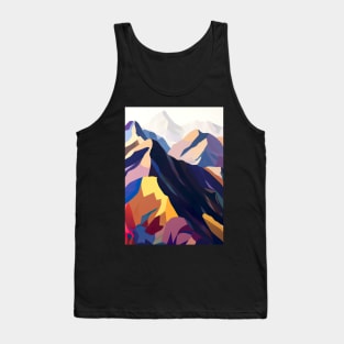 Colorful Mountains Tank Top